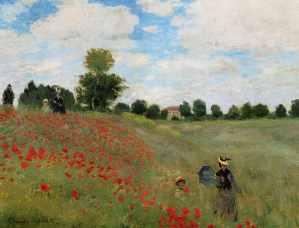 Klatschmohn in der Gegend von Argenteuil