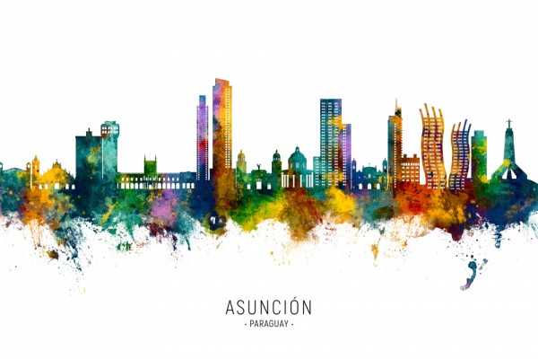 Skyline von Asunción Paraguay