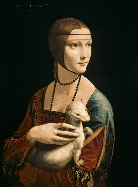 Dame mit dem Hermelin (Cecelia Gallerani)