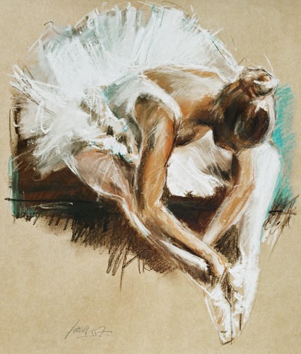Ballerina, Ballett, Fackert