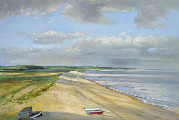 Beschatteter Halbmond, Dunwich (Öl auf Leinwand)