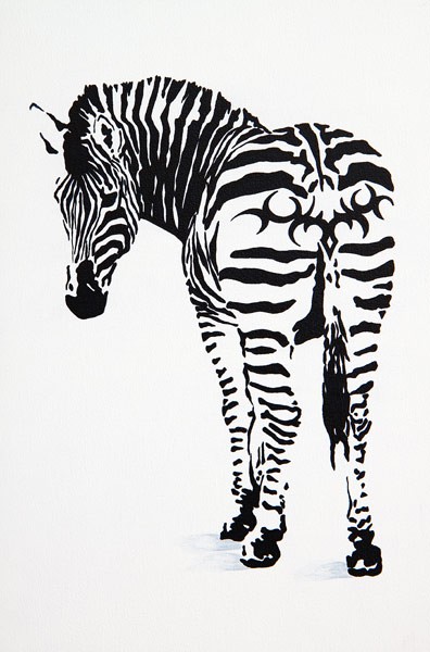 Arschgeweih / Zebra