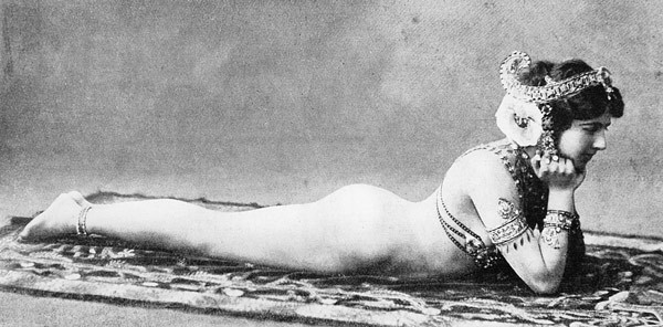 Mata Hari, ca. 1905 (s/w Foto)