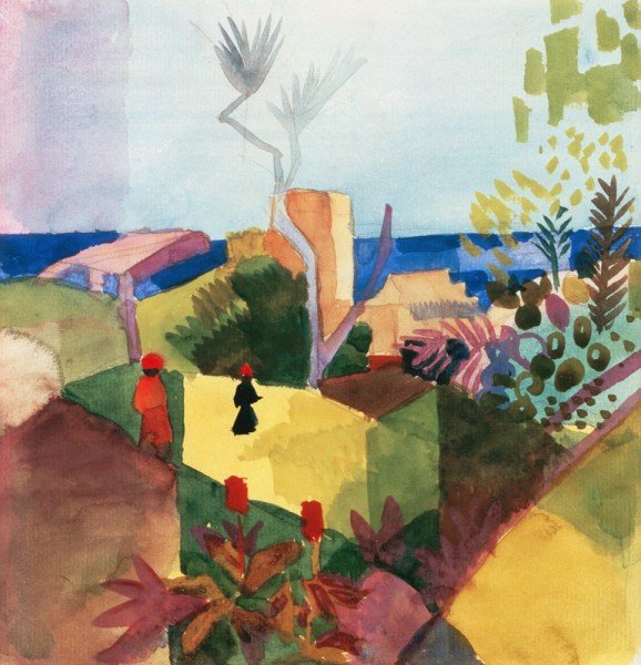 Landschaft am Meer
