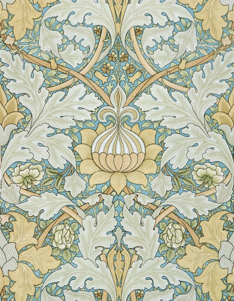 St James's wallpaper, design for St. James's Palace