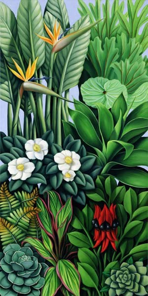 Laub II, 2005 (Öl auf Leinwand)