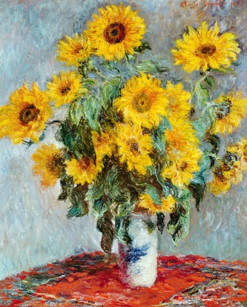 Sonnenblumen-Strauss