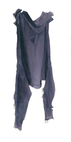 Mottenzerfressener Guernsey, linke Seite, 2003 (Aquarell auf Papier)